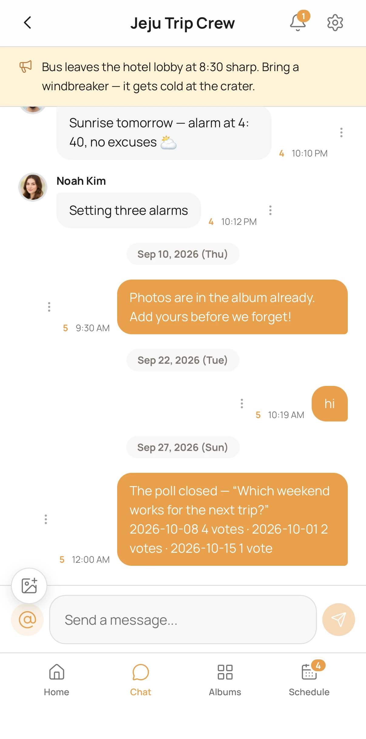 Group chat
